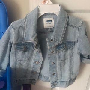 Toddler Girl’s denim jacket 2T